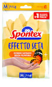 GUANTI SPONTEX EFFETTO SETA MD